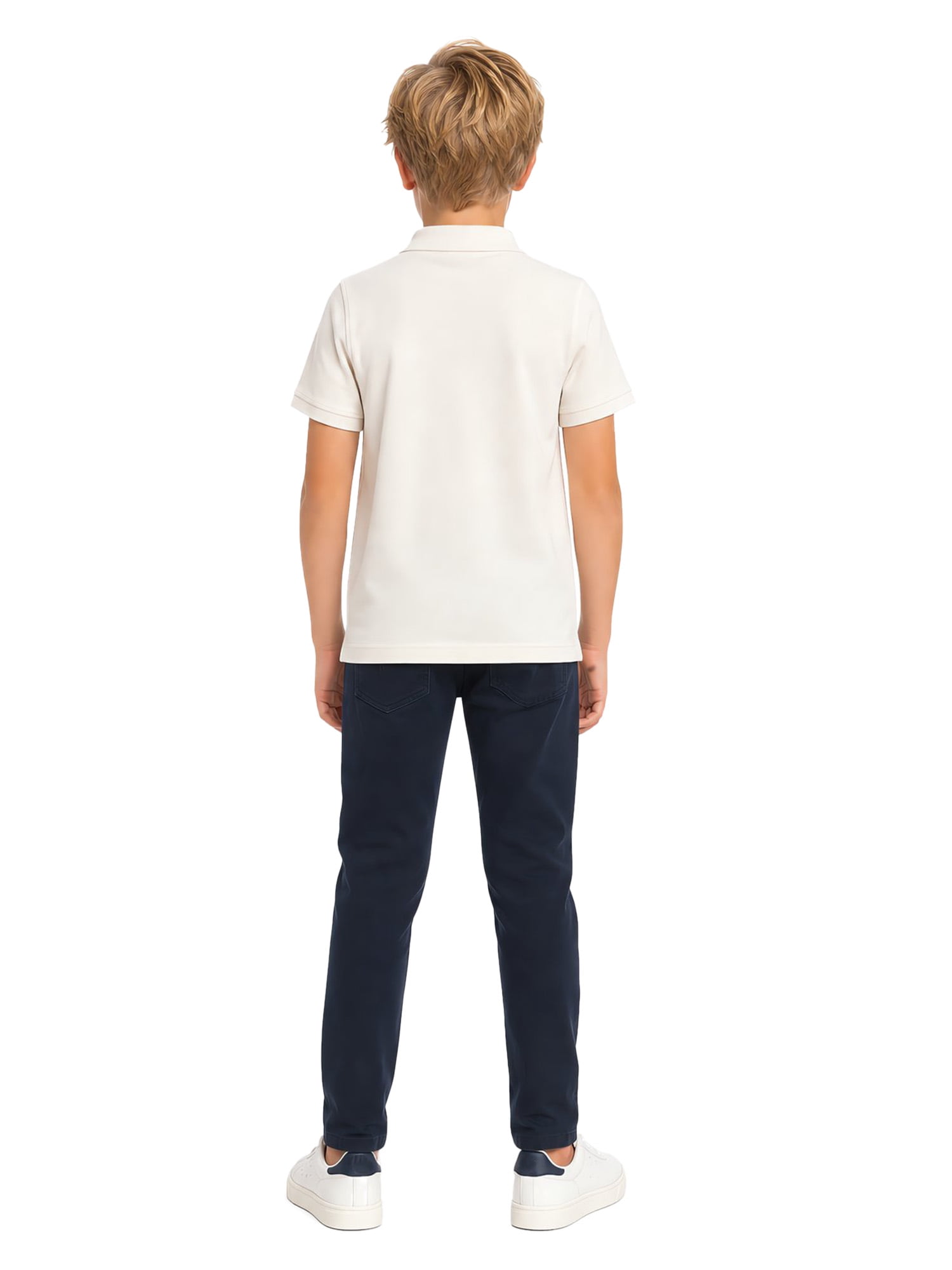 U.S. Polo Assn. Boys Johnny Collar Shirt, Sizes 4-18