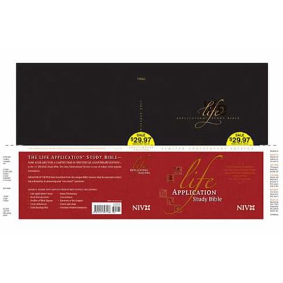 Pre-Owned Life Application Study Bible Anniversary Edition NIV (Hardcover) 1414307136 9781414307138