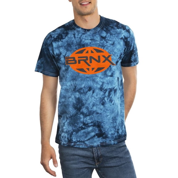 Brnx Orange Globe Tie Dye Crystal Men -Image by Shutterstock, Male Large