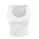 thumbnail image 4 of Moda mujer Casual sólido Sexy sin mangas Bandeau chaleco Base camisa Tops Fridja qr2289, 4 of 4