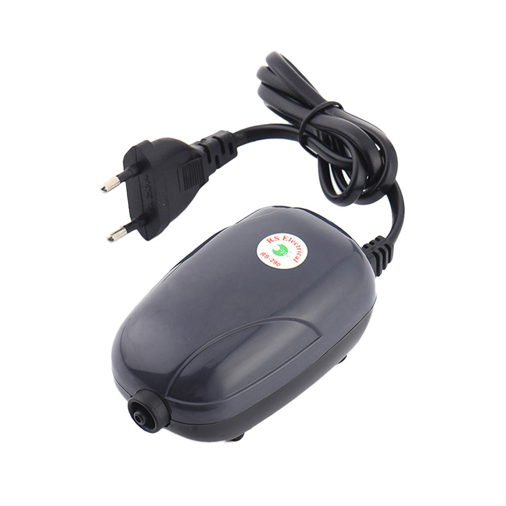 Siaonvr New 3W Energy Efficient Aquarium Oxygen Fish Air Tank Pump Super Silent Pumps