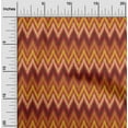 thumbnail image 1 of oneOone Cotton Silk Fabric Chevron Ikat Print Sewing Fabric BTY 42 Inch Wide, 1 of 4