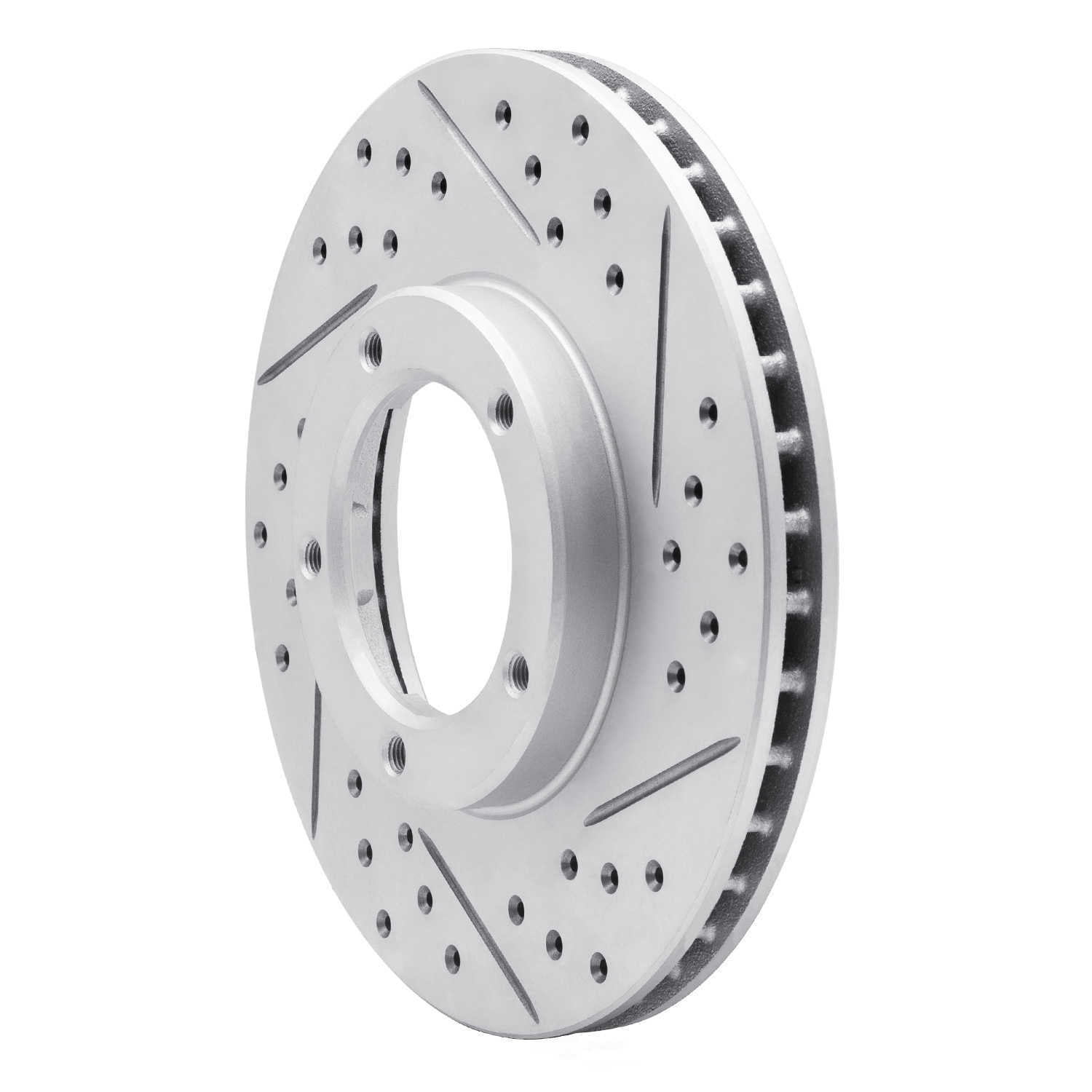 Dynamic Friction Company 830-76120R DFC Geoperformance Rotor - Drilled and Slotted