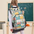 thumbnail image 7 of FORMRS School Backpack 17" Student Travel Bag with Laptop Compartment, Daisy Mosaic, 7 of 7