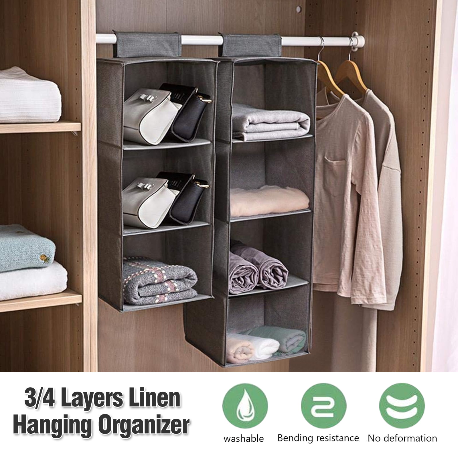 hanging clothes storage