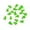 Green, variant on Trayknick 20Pcs Soft Plastic Colorful Cat Nail Caps Paw Claw Protector Cover with Glue Grey