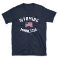 thumbnail image 1 of Wyoming Minnesota Patriot Men's Cotton T-Shirt, 1 of 1