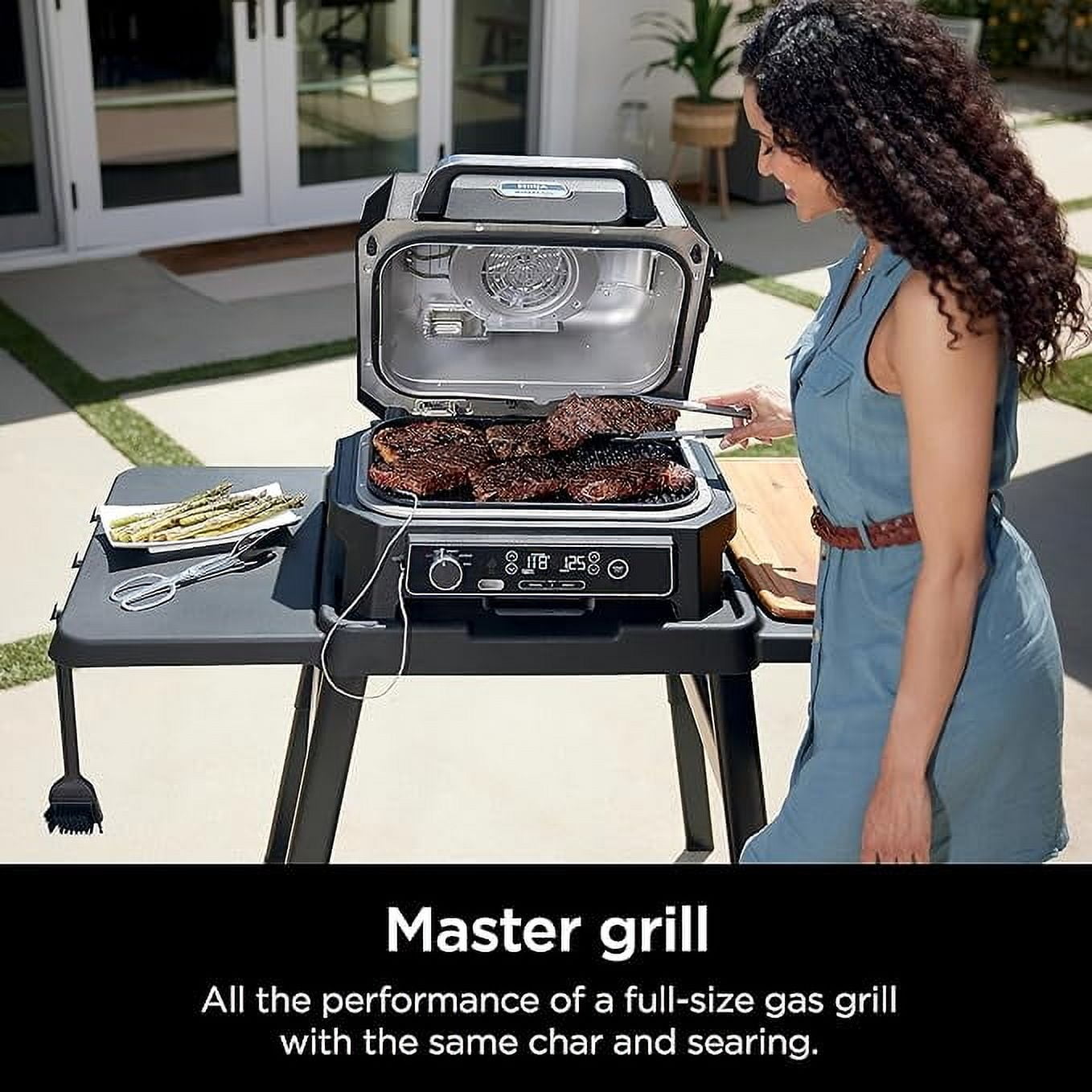 Open Box - Ninja Woodfire Pro XL Outdoor Grill & Smoker