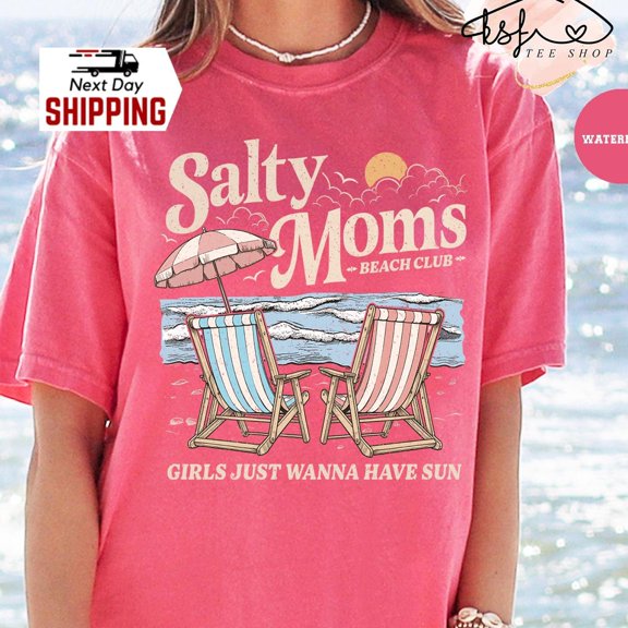 Beach Club TShirt Retro Summer Tee