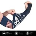 thumbnail image 3 of Lsque Happy Veterans Day Cooling Arm Sleeves for Men & Women -Compression Sleeves to Cover Arms for Working,Sun Sleeves for UV Protection,Breathable, Moisture-Wicking, 3 of 8