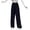 Black, variant on Women's Plus Size Work Ruched Straight Leg Pants Dress Pants High Waisted Slacks Trousers Business Casual with Pockets