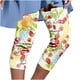 thumbnail image 2 of ICHUANYI Liquidación Pantalones cortos estampados con cintura elástica informal de verano para mujer ICHUANYI WER202308255832, 2 of 5
