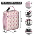 thumbnail image 2 of Premium Insulated Strawberry Lunch Box for Men & - Reusable Lunch Bag with,Hour Temperature Retention, Compact & Lightweight Design for Office, Work, Picnic, Travel - Durable Lunch Tote for Adults., 2 of 5