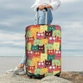 thumbnail image 7 of Rateoe Cute Cartoon Cat Printed Luggage Cover, Suitcase Protector Fits 18-32 Inch Luggage-Large, 7 of 7