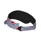 thumbnail image 2 of Fotbe Starfish Navy Blue Stripe Visera Deportiva con Diseño, Gorra Abierta Ajustable de Algodón para Mujer y Hombre, 2 of 7