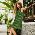 thumbnail image 2 of Yiaed Cactus1 Print Women's Sleeveless Dress, Loose Fit Summer Dress, Casual Sleeveless Dress for Women, 2 of 7