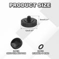 thumbnail image 2 of Uxcell Camera Shutter Button, Concave Surface Shutter Release Buttons Pure Copper Camera Button Black, 2 of 7