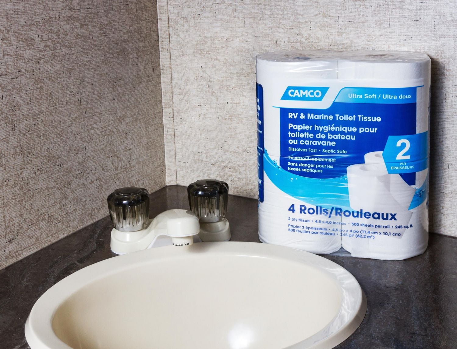 Camco 40270 Rv Tst 2-Ply Toilet Tissue - 4 Pack