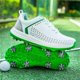 thumbnail image 5 of Zapatillas de golf para hombre, impermeables, para entrenamiento al aire libre, con 8 clavos., 5 of 5