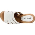 thumbnail image 5 of Women's Rialto Valora Comfort Clog Sandals White Size 9M, 5 of 6