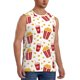 thumbnail image 2 of Balery Popcorn Camisetas sin mangas para hombre, absorbe la humedad y protege contra el mal olor.-Medium, 2 of 7
