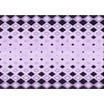 thumbnail image 1 of Ahgly Company Machine Washable Indoor Rectangle Transitional Purple Violet Purple Area Rugs, 8' x 12', 1 of 7