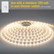 thumbnail image 3 of Armacost Lighting 421502 Ribbon Flex Home Kit de luces LED de cinta, 16 pies, CA regulable (3000 K) 300 luces LED, 3 of 5