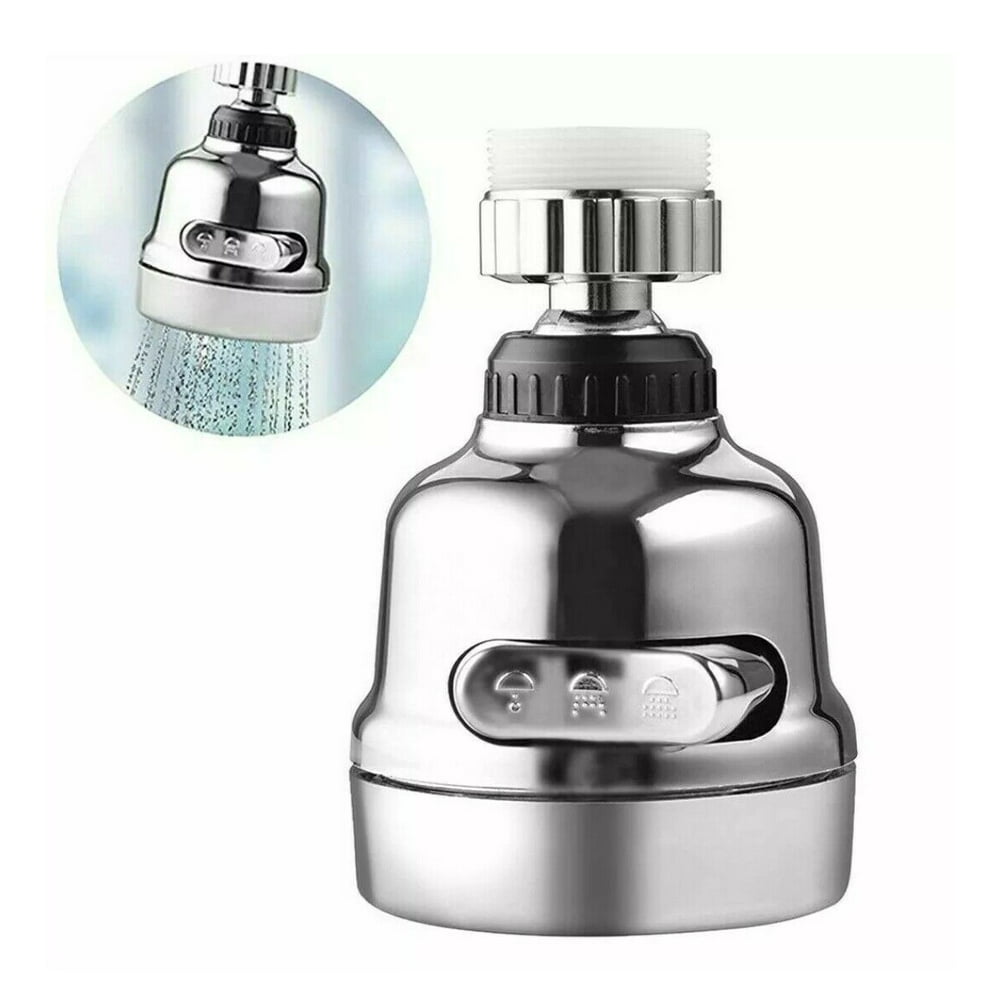 2 in 1 Faucet Spray Head Tap with Universal Shower Converter, 360