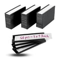 thumbnail image 1 of Soportes magnéticos para etiquetas, paquete de 60 unidades, para estantes de metal de 3 x 1 pulgadas, 1 of 9