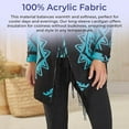 thumbnail image 4 of Sagefinds Coronado Fringed Cardigan - Tribal Aztec Southwestern Print - Long Sleeve Cardigan - Large, 4 of 7