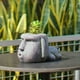 thumbnail image 5 of Jardinera de Resina Moai Piedra Flor Gloria Florero de la plantadora de arte de escultura, 5 of 8