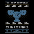 thumbnail image 2 of Men's National Lampoon's Christmas Vacation Deer Ugly Christmas Sweater Print  Sweatshirt, 2 of 4