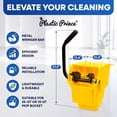 thumbnail image 2 of WLTER Mop Wringer Only Side Press Wringer Replacement for Commercial Mop Bucket on Wheels - 26-Quart or 35 Quart, Yellow, 2 of 6