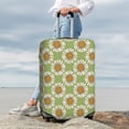 thumbnail image 3 of Lsque Daisies Flowers Printed Luggage Cover, Travel Luggage Protector,Scratch and Dirt Resistant, Fits 18-32 Inch Luggage - Medium, 3 of 9