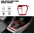 thumbnail image 3 of Xotic Tech Interior Center Console Gear Shift Transmission Box Frame Cover Trim, Red, Compatible with Toyota RAV4 2019-2023, 3 of 9