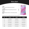 thumbnail image 5 of Womens Workout Tank Tops, Fun Rainbow Pink Racerback Tank Tops Quick Dry Vest Sleeveless Athletic Yoga Gym, 5 of 7