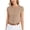 Camel, variant on Womens Loose Fit Cap Short Sleeve Knit Top - Soft Stretchy Fabric Summer Casual Crew Neck T-Shirt,Camel,L