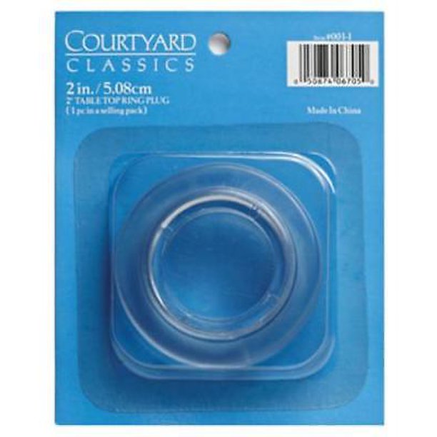5pk Patio Table Top Ring Plug Place The Ring In The Umbrella Hole Walmart Com Walmart Com