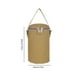 thumbnail image 3 of Advancent Bolsa de almacenamiento de cilindro de combustible Bolsa organizadora Estuche protector Negro Pequeño Ropa Deportiva, Zapatos Marrón Pequeña, 3 of 6