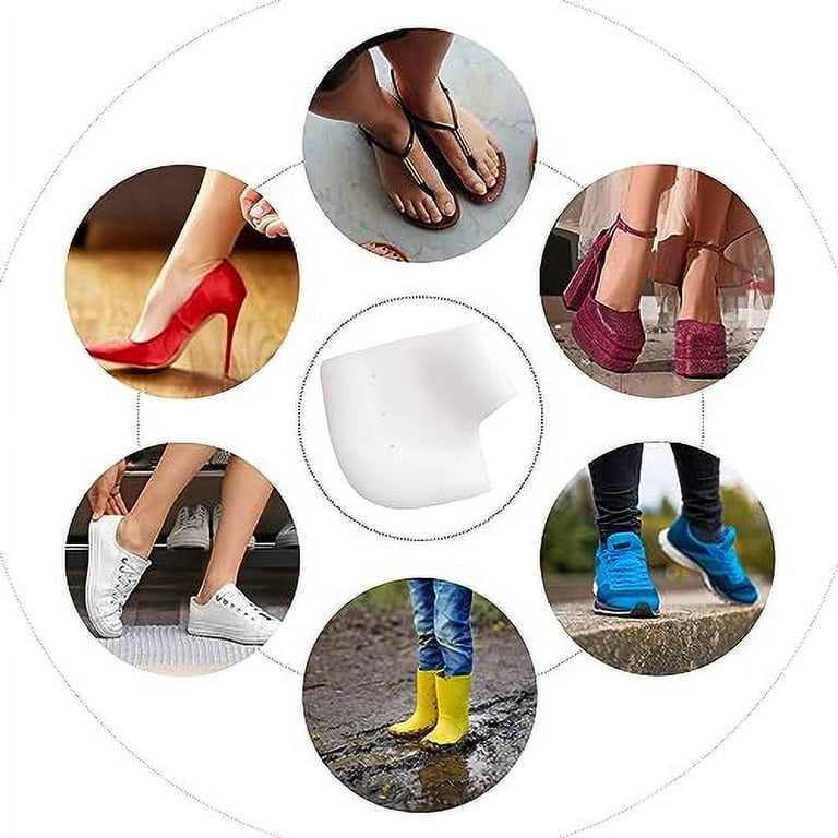 Ankle Bone New Shoes Rubbing Back Of Heel Chunhong 4pcs Silicone