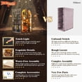 thumbnail image 2 of Kit de rincón para libros, tienda de varitas mágicas, con luz LED, para adultos y adolescentes, 2 of 7