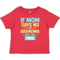 thumbnail image 3 of Inktastic If Mom Says No, My Grandma Will Say Yes Boys or Girls Baby T-Shirt, 3 of 5