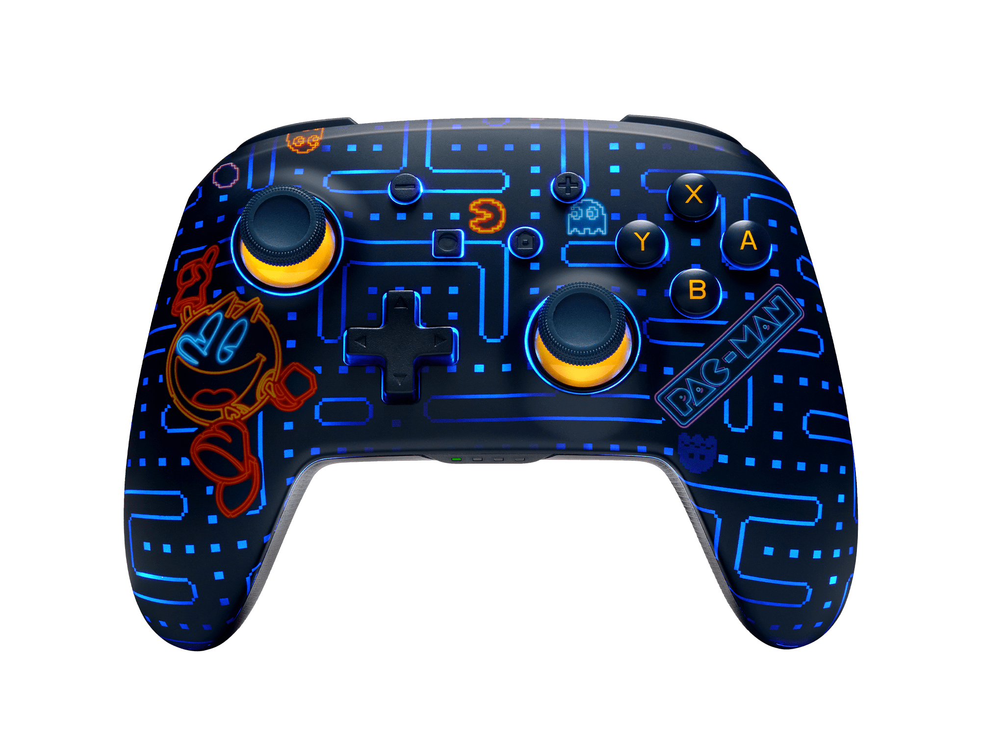 PowerA Enhanced Wireless Controller for Nintendo Switch with Lumectra - PAC-MAN Neon Arcade