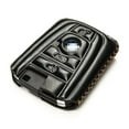 thumbnail image 3 of Vitodeco Leather Smart Key Fob Case Compatible with BMW I3, BMW I8 (2014-2021 Models) - 4-Button, Black, 3 of 5