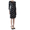 thumbnail image 2 of Ralph Lauren Women Black Floral Flower Amadora Dress Size 10, 2 of 5