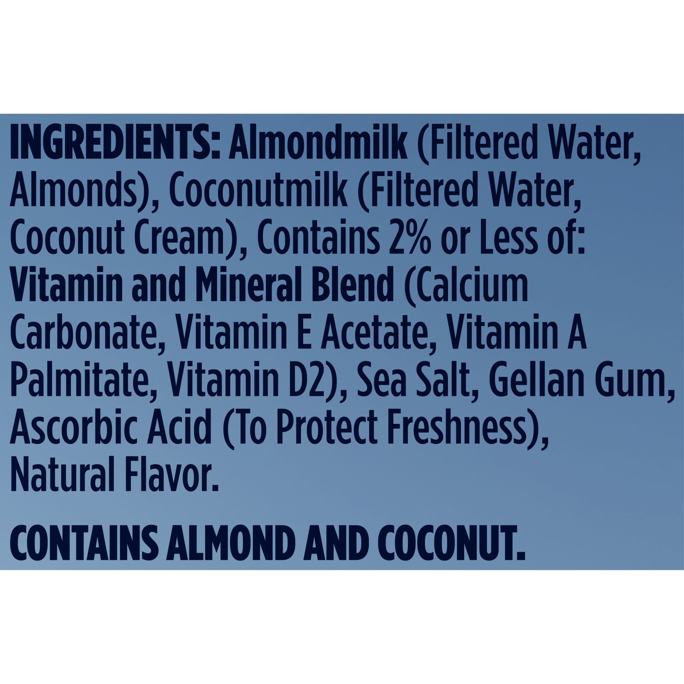 Silk Dairy Free Unsweetened Almond Coconut Milk, Gluten Free, 64 FL OZ Half Gallon