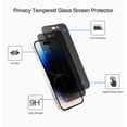 thumbnail image 4 of CASELIX iPhone 13 Pro Max Privacy Screen Protector, Privacy Screen iPhone 13 Pro Max Tempered Glass, Anti Spy Private Full Coverage Film, Shockproof Anti-Scratch 9H Tempered Glass, 4 of 7