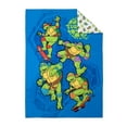 thumbnail image 3 of NoJo Teenage Mutant Ninja Turtles 4-Piece Toddler Bedding Set, Boy, 3 of 8