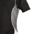 thumbnail image 3 of KooGa - Camiseta de manga corta para rugby para niños (Blanco/Negro), 3 of 3