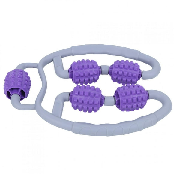 Sonew Leg Massager Ring Fitness Roller Massage Equipment Yoga Foam Roller Shaft Dark Purple,Leg Massage Equipment